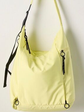 Free People whipped lime Nylon Shoulder Bag